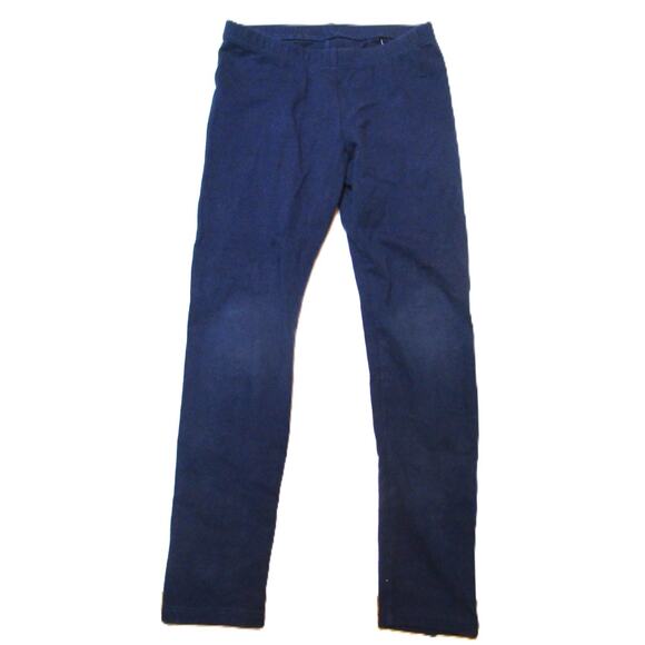 Cat & Jack Toddler Girls Blue Pants Size 5T Soft Cotton Blend with Stretch - Picture 1 of 4